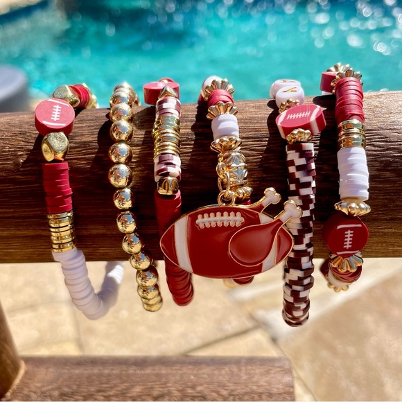 AGGIE Football Friendship Bracelets - Picture 3 of 5